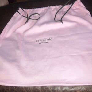 Kate Spade New York Pink Dust Bag large 20W x 17L